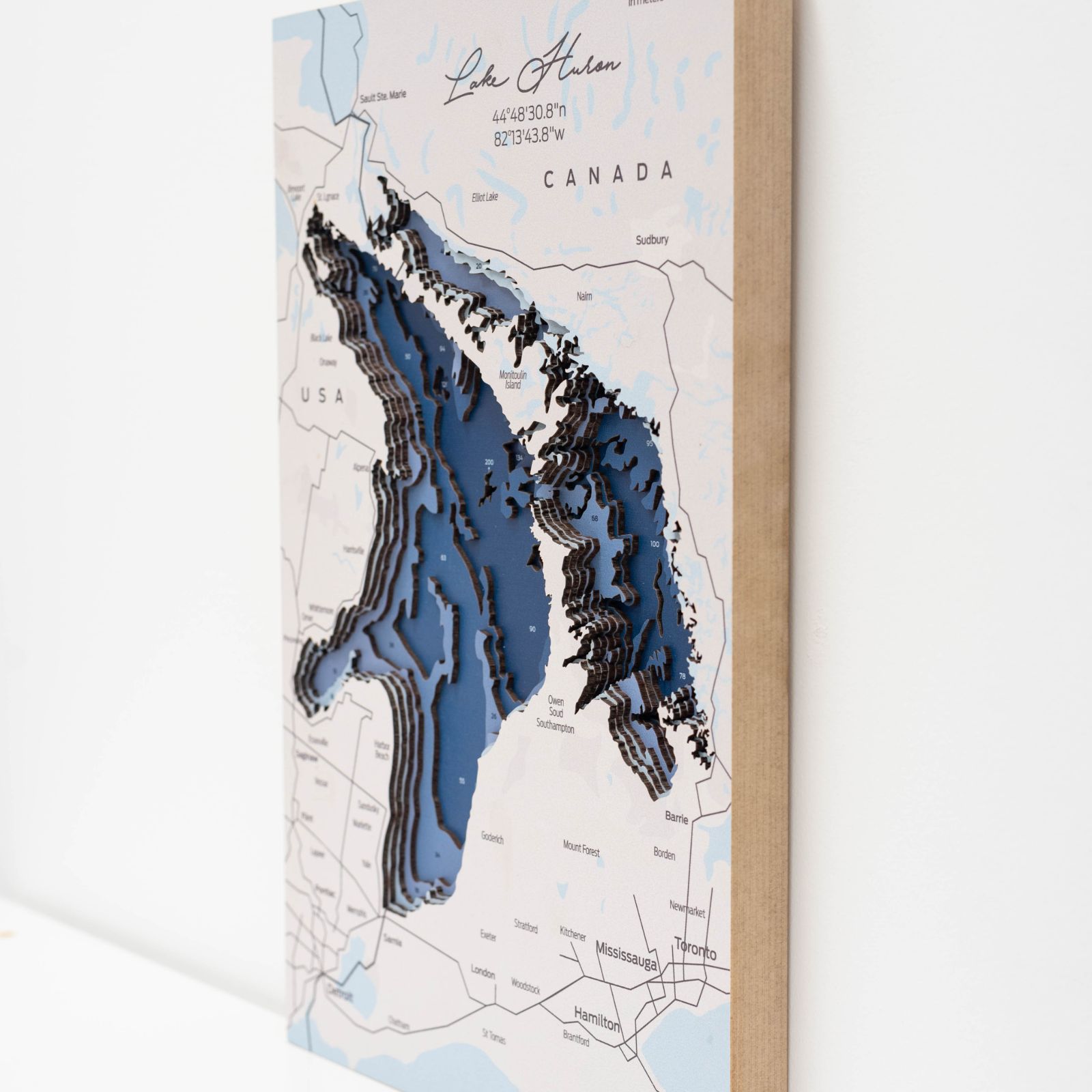 Lake Huron Canada Wall Art - SJB-DIAMOND ELITES