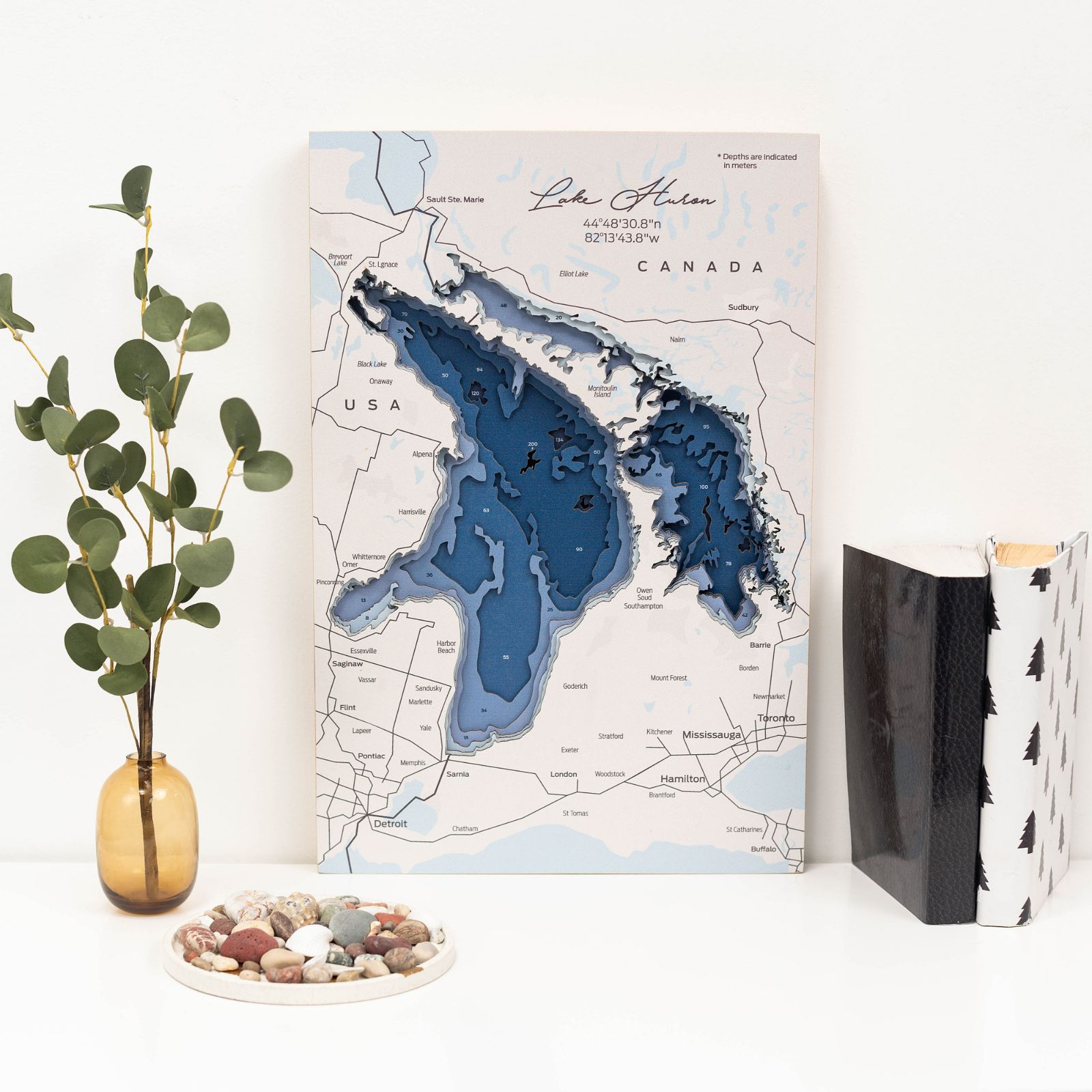 Lake Huron Canada Wall Art - SJB-DIAMOND ELITES