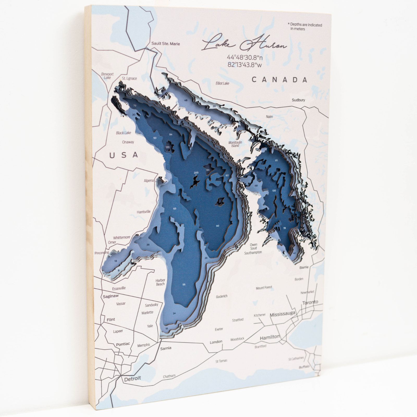 Lake Huron Canada Wall Art - SJB-DIAMOND ELITES