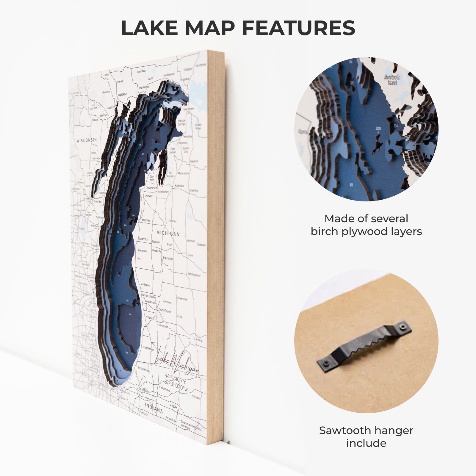Lake Michigan Wall Art - SJB-DIAMOND ELITES