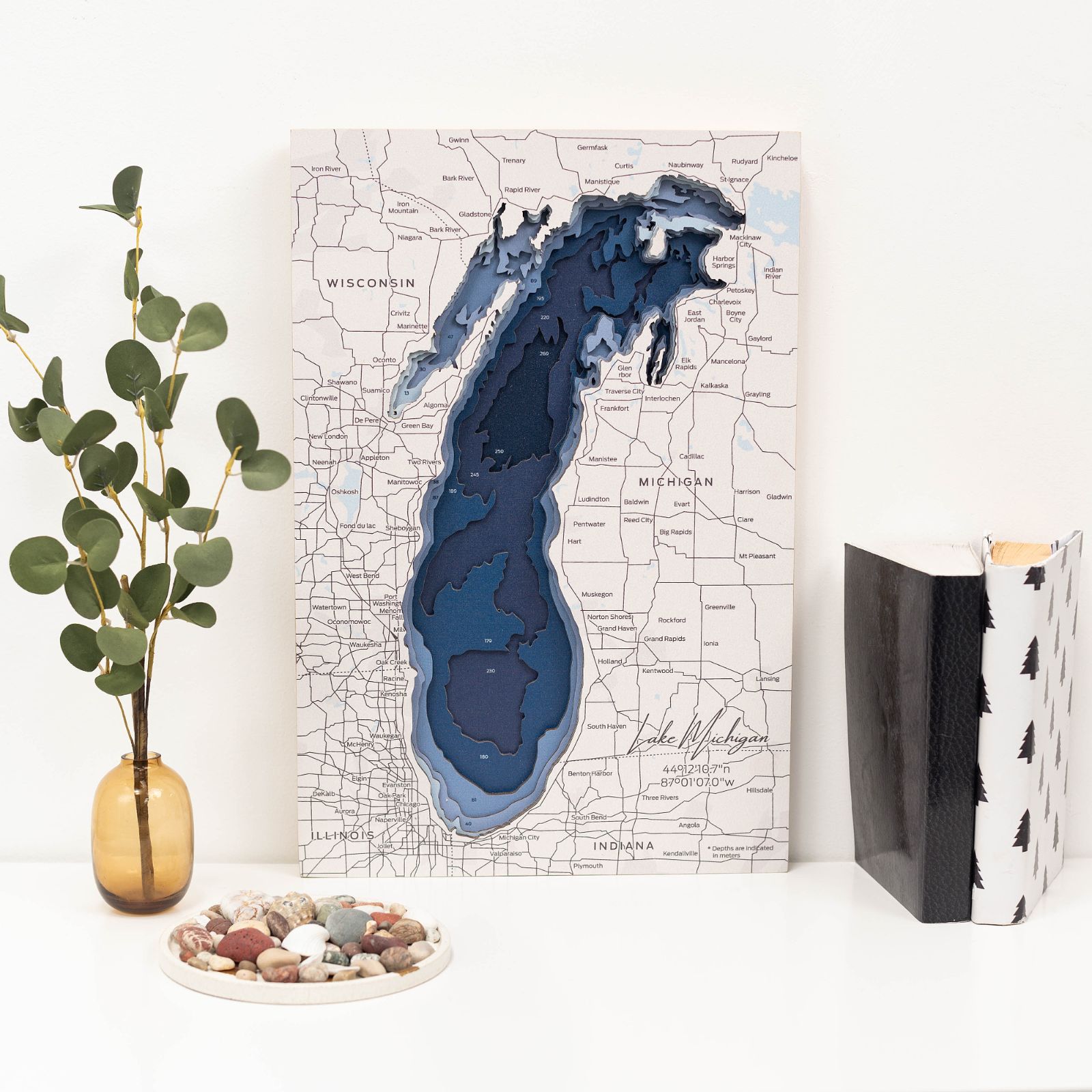 Lake Michigan Wall Art - SJB-DIAMOND ELITES