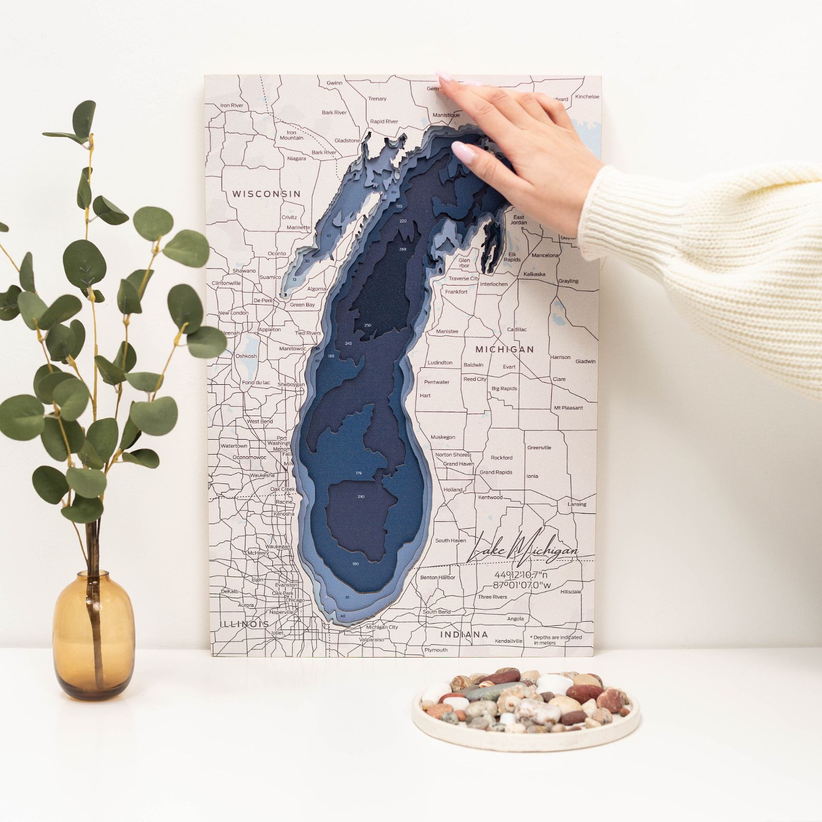 Lake Michigan Wall Art - SJB-DIAMOND ELITES