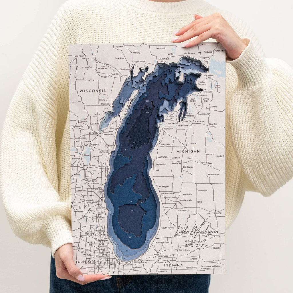 Lake Michigan Wall Art - SJB-DIAMOND ELITES