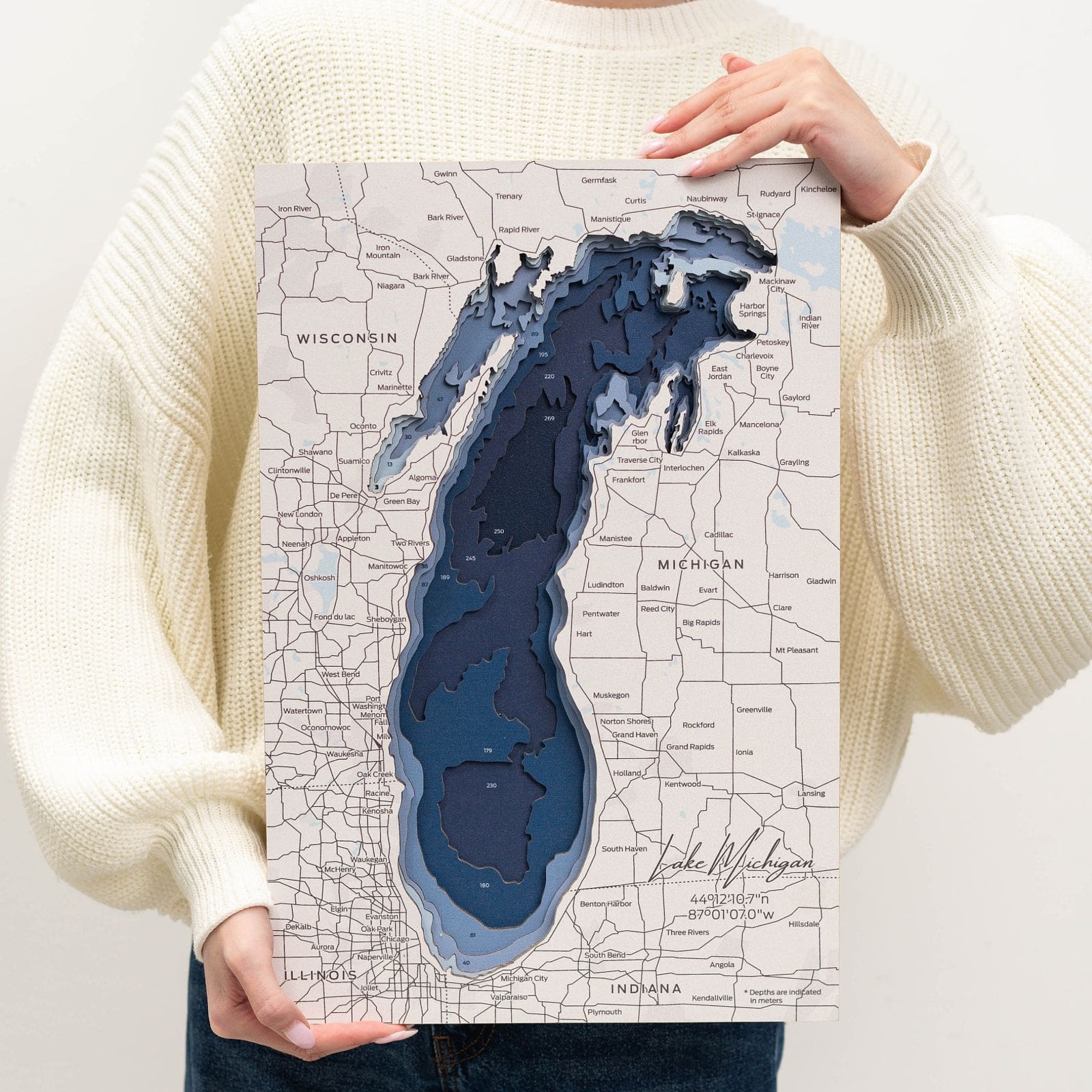 Lake Michigan Wall Art - SJB-DIAMOND ELITES