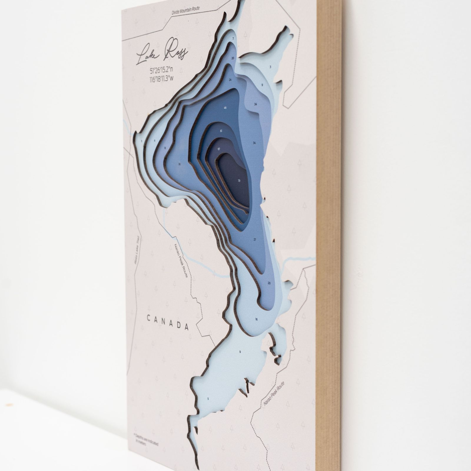 Lake Ross Canada Wall  Art - SJB-DIAMOND ELITES
