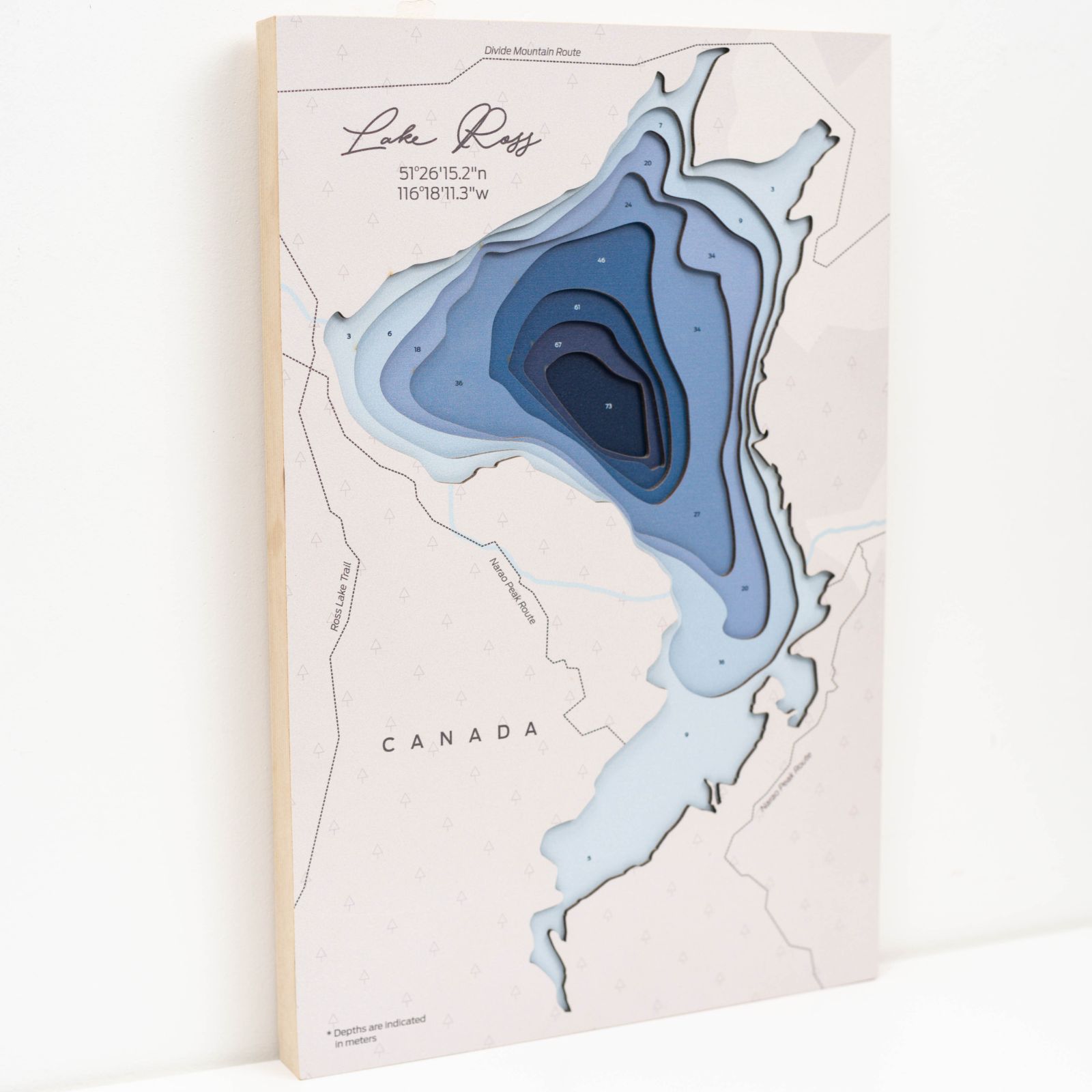 Lake Ross Canada Wall  Art - SJB-DIAMOND ELITES