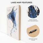 Lake Ross Canada Wall  Art - SJB-DIAMOND ELITES