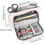 Large Capacity Big Simple Pencil Case For School Stylish Print High Quality Organizer Vintage Pencil Pouch Stevvex