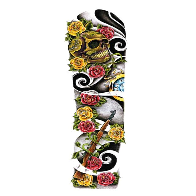 Large Colorful Tattoos For Men Waterproof Dragon Sticker Temporary Luxury Big 3D Tattoo Modern Design Stevvex