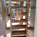 Large Copper Money Pendant Wind Chime Tubes Bells Copper Metal Pipe Chime Large Wind Chimes Bells Tubes Pendant Balcony Outdoor Yard Garden Home Decoration Stevvex