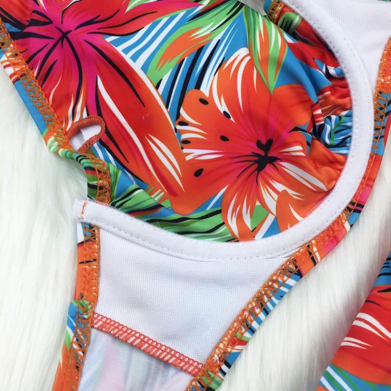 Large Size Swimsuit Women High Waist Bikini Swimwear Women High Waisted Bikini Set Two Piece Swimsuits Tummy Control Bathing Suits With Shorts Push Up Swim Wear Female Bandage Bikini Set Bathing Suit Women Stevvex