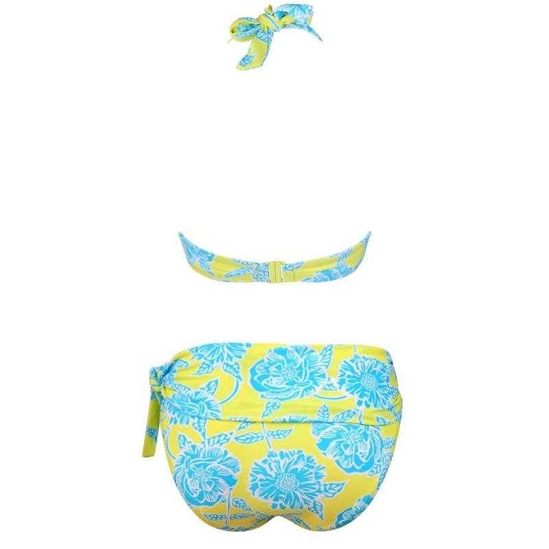 Large Size Swimsuit Women High Waist Bikini Swimwear Women High Waisted Bikini Set Two Piece Swimsuits Tummy Control Bathing Suits With Shorts Push Up Swim Wear Female Bandage Bikini Set Bathing Suit Women Stevvex