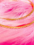 Large Textured Hoop Earrings Around The Way Girl Style