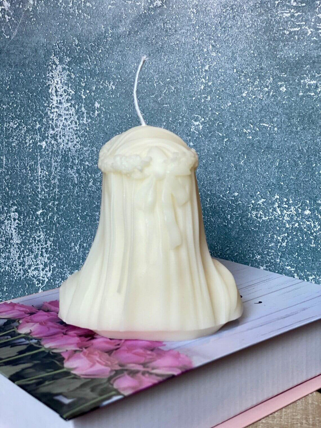 Large Veiled Lady Candle - Elegant Home Decor Piece and Unique Gift Idea Lootquake LLC
