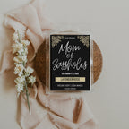 Lavender Rose Aromatherapy Candle Jar With Soy Wax For Relaxation, Floral Linen Spray And Sachet BandsCo Straps
