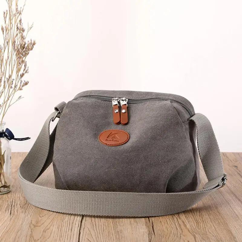 Lavish Style Canvas Crossbody Bag For Women And Girld Travel Bag Lightweighted Casual Shoulder Bag For Females Stevvex