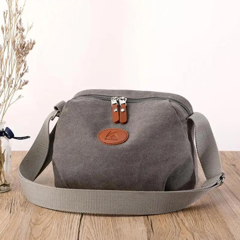 Lavish Style Canvas Crossbody Bag For Women And Girld Travel Bag Lightweighted Casual Shoulder Bag For Females Stevvex