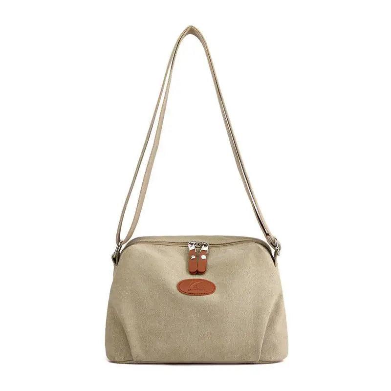 Lavish Style Canvas Crossbody Bag For Women And Girld Travel Bag Lightweighted Casual Shoulder Bag For Females Stevvex