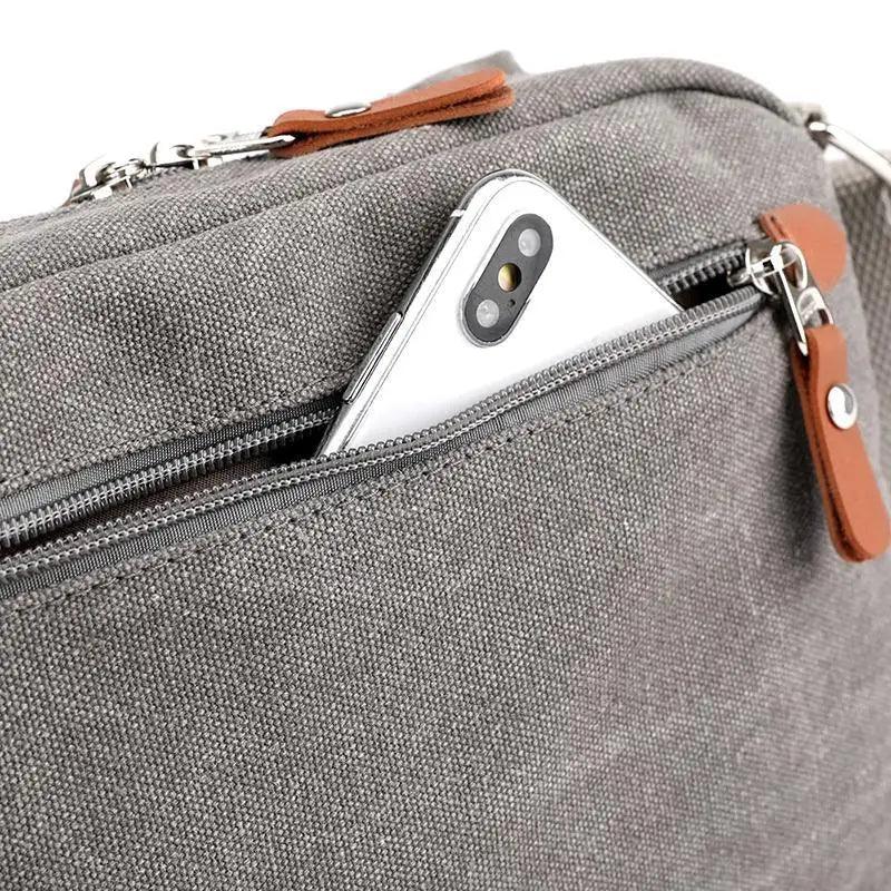 Lavish Style Canvas Crossbody Bag For Women And Girld Travel Bag Lightweighted Casual Shoulder Bag For Females Stevvex