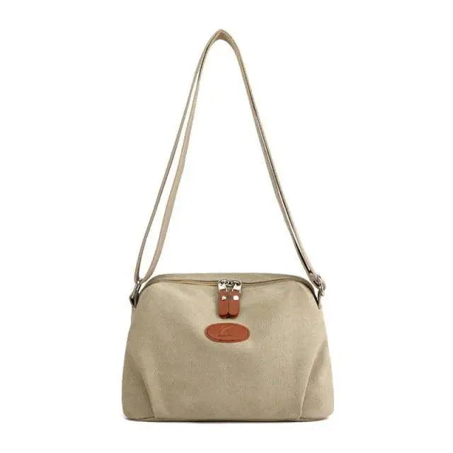 Lavish Style Canvas Crossbody Bag For Women And Girld Travel Bag Lightweighted Casual Shoulder Bag For Females Stevvex