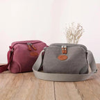 Lavish Style Canvas Crossbody Bag For Women And Girld Travel Bag Lightweighted Casual Shoulder Bag For Females Stevvex