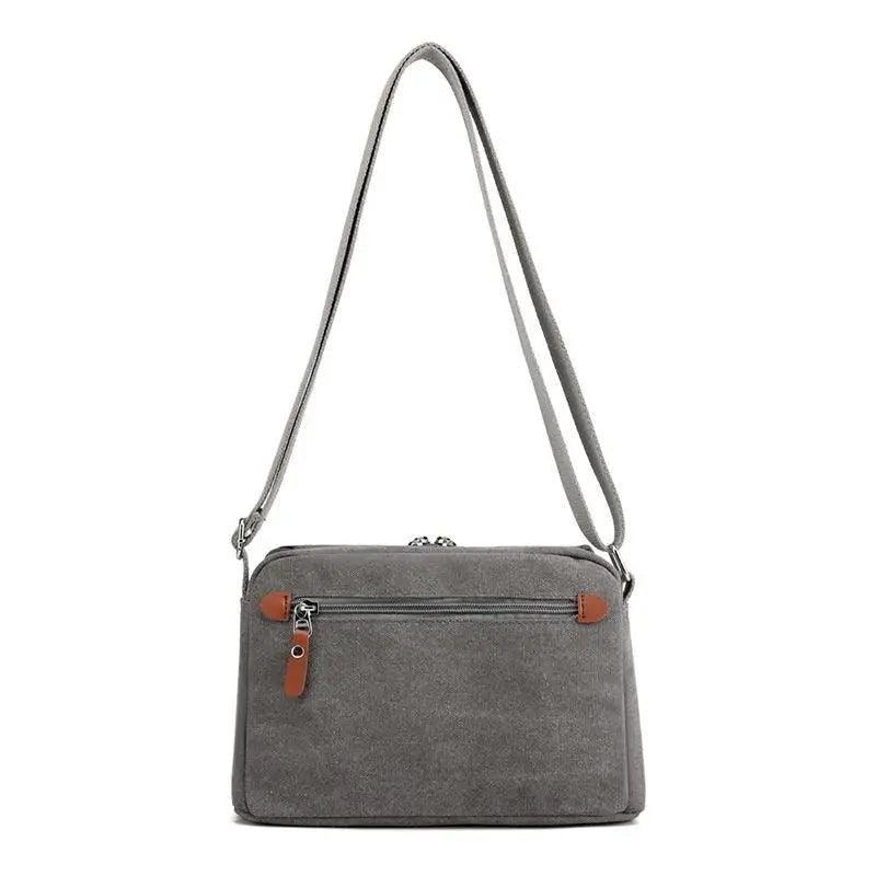 Lavish Style Canvas Crossbody Bag For Women And Girld Travel Bag Lightweighted Casual Shoulder Bag For Females Stevvex