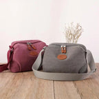 Lavish Style Canvas Crossbody Bag For Women And Girld Travel Bag Lightweighted Casual Shoulder Bag For Females Stevvex