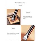 Lavish Style Contour Brush Eyebrow Eyeliner Brush Professional Small Angled Eyebrow Brush High Quality Eye brow liner Brush Makeup Tools Stevvex