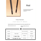 Lavish Style Contour Brush Eyebrow Eyeliner Brush Professional Small Angled Eyebrow Brush High Quality Eye brow liner Brush Makeup Tools Stevvex