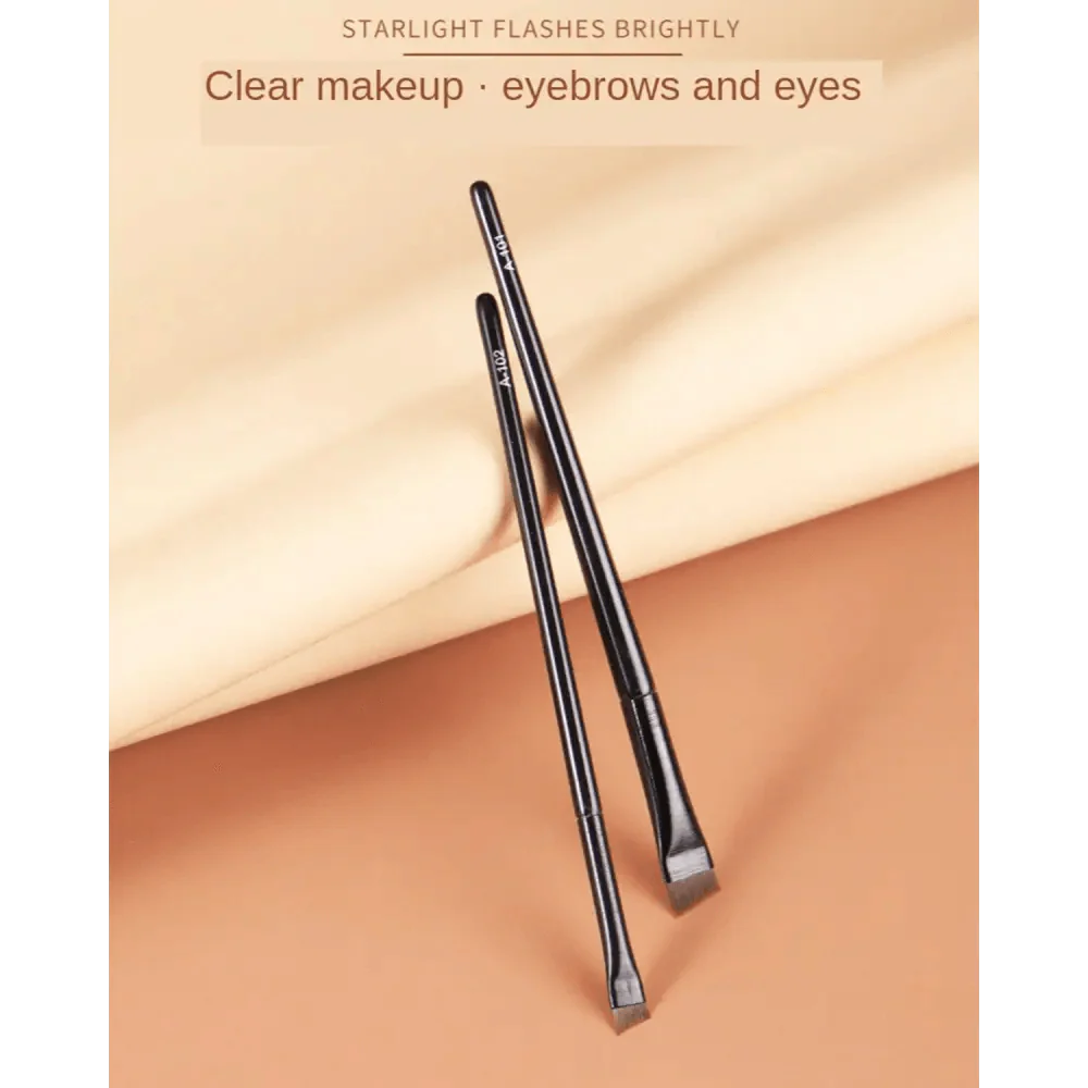 Lavish Style Contour Brush Eyebrow Eyeliner Brush Professional Small Angled Eyebrow Brush High Quality Eye brow liner Brush Makeup Tools Stevvex