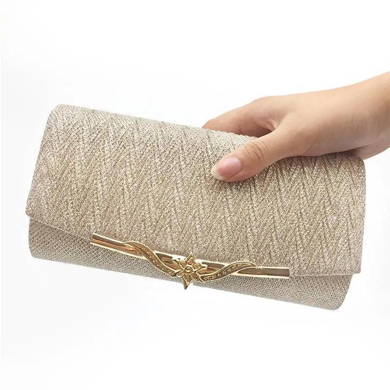 Lavish Style Women's Evening Party Bag Luxury Banquet Glitter Wedding Clutches For Ladies And Girls Gifts Stevvex