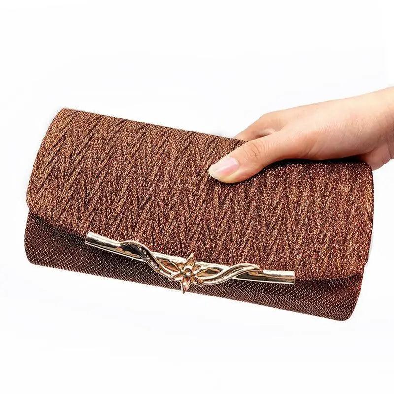 Lavish Style Women's Evening Party Bag Luxury Banquet Glitter Wedding Clutches For Ladies And Girls Gifts Stevvex