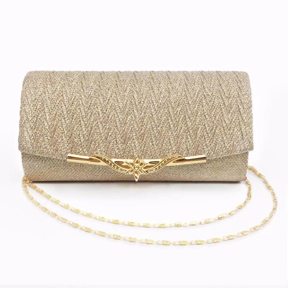 Lavish Style Women's Evening Party Bag Luxury Banquet Glitter Wedding Clutches For Ladies And Girls Gifts Stevvex