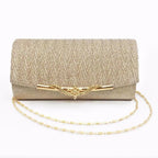 Lavish Style Women's Evening Party Bag Luxury Banquet Glitter Wedding Clutches For Ladies And Girls Gifts Stevvex