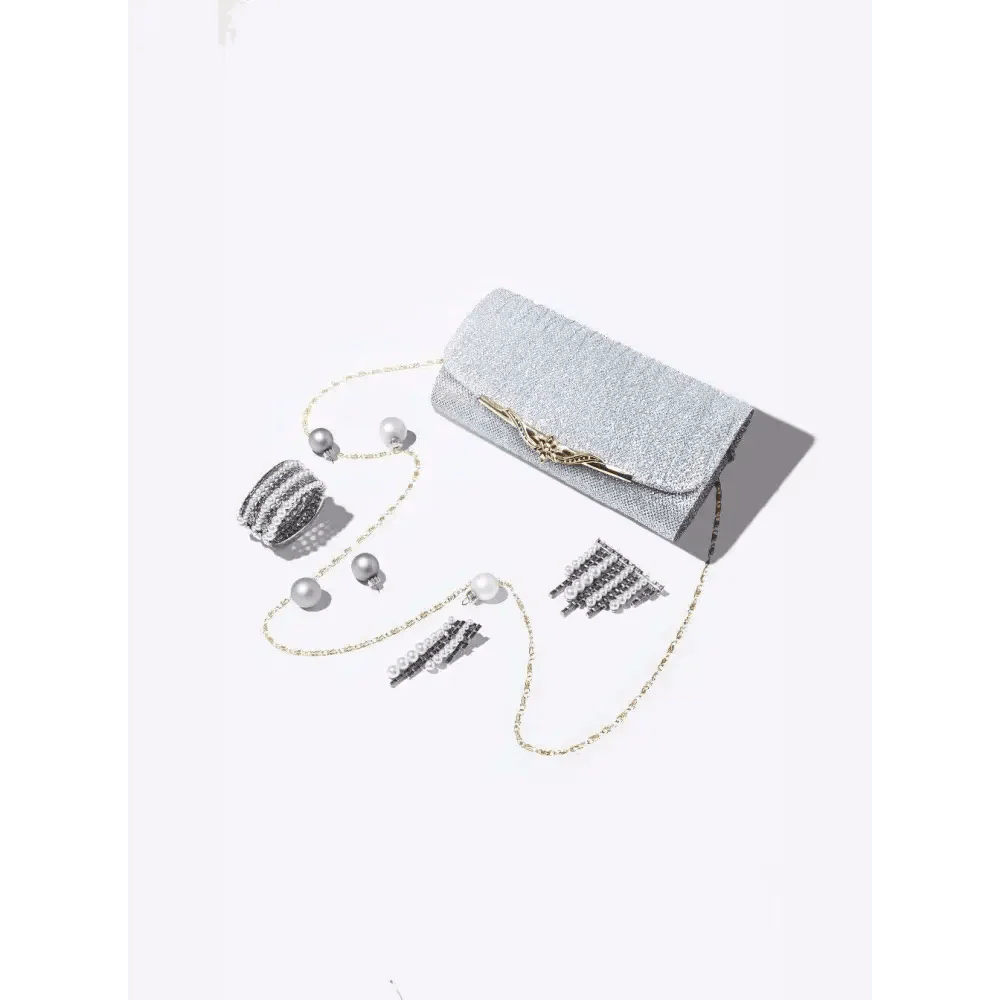 Lavish Style Women's Evening Party Bag Luxury Banquet Glitter Wedding Clutches For Ladies And Girls Gifts Stevvex