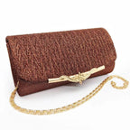 Lavish Style Women's Evening Party Bag Luxury Banquet Glitter Wedding Clutches For Ladies And Girls Gifts Stevvex