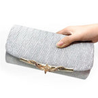 Lavish Style Women's Evening Party Bag Luxury Banquet Glitter Wedding Clutches For Ladies And Girls Gifts Stevvex