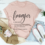 Lawyer Definition Tee Peachy Sunday