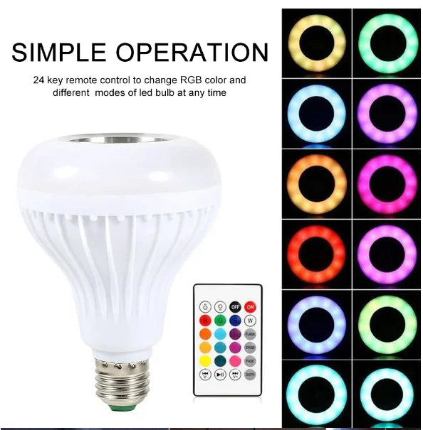 Smart Light Bulb LED Music Pi-Mart