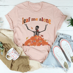 Leaf Me Alone Fall Tee Peachy Sunday