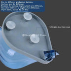 Leaf Shape Soap Box Bathroom soap holder Dish Storage Plate Tray Bathroom Soap Holder Case Bathroom Supplies bathroom gadgets Drainage Soap Holder-Leaf Soap Storage Box-Vertical Manual Soap Holder-Suction Cup Drain Soap Box for Shower Bathroom Kitchen Stevvex