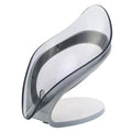 Leaf Shape Soap Box Creative Drain Soap Holder Bathroom Soap Holder Free Perforated Soap Dish For Bathroom Suction Cup Soap Dish Soap Dish with Draining Tray Soap Holder Saver for Shower Bathroom Keep Soap Bars Dry Clean Stevvex