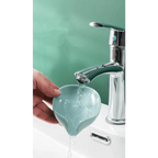 Leaf Shaped Soap Dish Holder Suction Cup Soap Dish For Bathroom Shower Soap Box Sponge Soap Holder Storage Tray Soap container Soap Dish Holder Lotus Leaf Shape With Suction Cup Drain Detachable Soap Box Not Punched Toilet Bath Drain Shelf Storage Stevvex