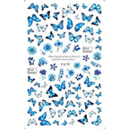 Leaf With Lines Nails Sticker Designer Fruit Nail Art 3D Decals Acrylic Designs Self Adhesive Manicure Slider Stickers Glitter Decals Love Nail Sequins Laser Heart Nail Supplies Sparkle Nail Accessories Star Accessories Heart Nail Art Stevvex