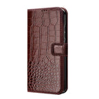 Leather Black Flip Case for iPhone XS Max X XR 12 Mini 11 Pro 7 8 Wallet Stand Cover Flip Wallet Leather Case with Secure Buckle Closing Lock and Bracket Function