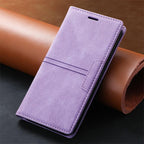 Leather Case Folding Flip Case with Kickstand Credit Card Slot Magnetic Closure Protective Case for iPhone Leather Case For iPhone 14 13 12 11 Pro Mini Flip Case Cover Stevvex