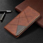 Leather Case For iPhone 11 12 13 14 Pro Max Mini XR XS Max X Flip Case Cover For iPhone SE Brown Leather Flip Case with Invisible Magnet and Card Slot Protective Case Stevvex