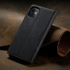 Leather Case For iPhone 14 13 11 12 Mini Pro XS XR Max Luxury Magnetic Flip Phone Case For iPhone Business Classic Wallet Cover Leather Magnetic Flip Back Stand Case/Cover Stevvex