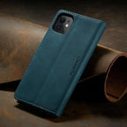 Leather Case For iPhone 14 13 11 12 Mini Pro XS XR Max Luxury Magnetic Flip Phone Case For iPhone Business Classic Wallet Cover Leather Magnetic Flip Back Stand Case/Cover Stevvex