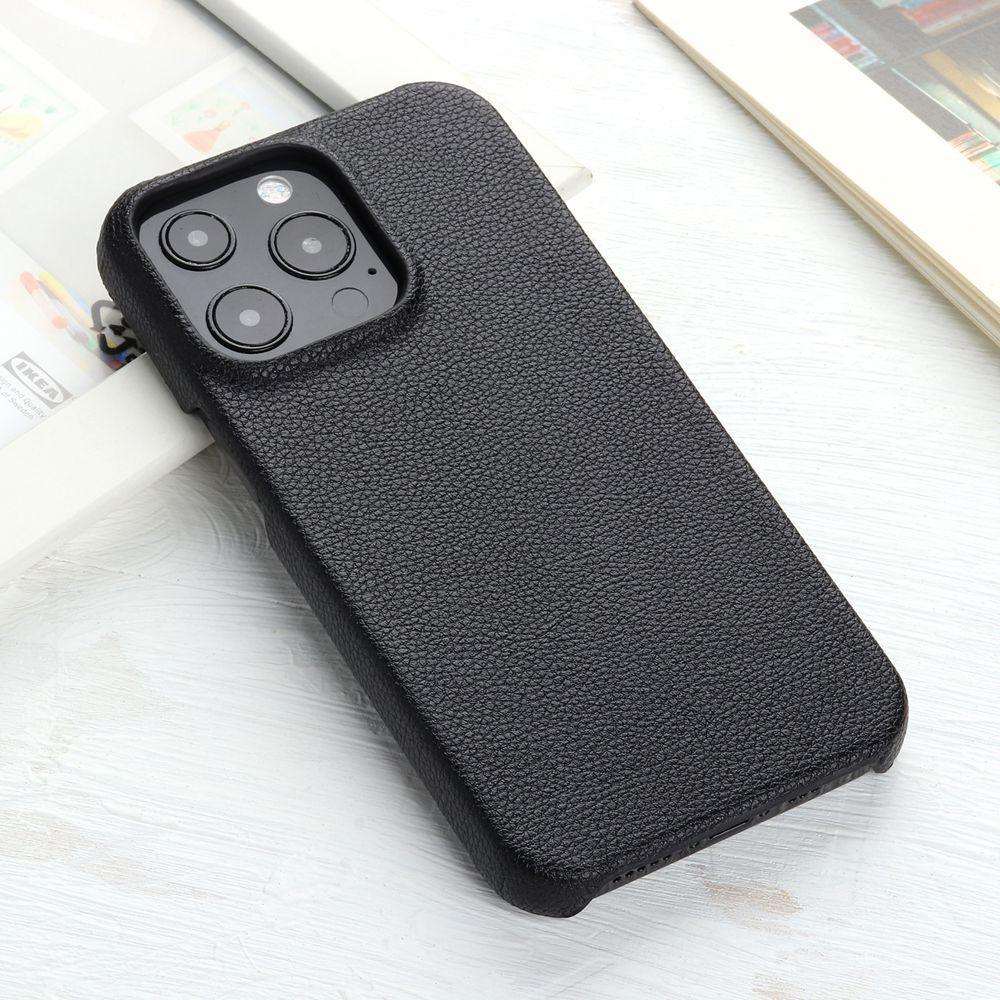Leather Case For iPhone 14 13 12 Pro Max 13 Mini 14 Back Cover Simple Classic Quality Shockproof High Protection Leather Soft Grip Phone Back Cover For iPhone Stevvex